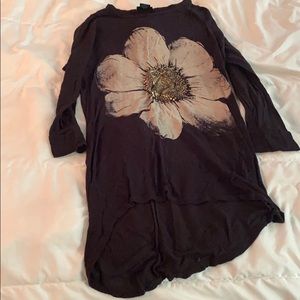 Long daisy tunic
